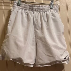 Nike Kids White Casual Shorts